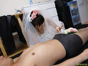 成宮ルリがウエディングドレスでクンニやフェラチオでセックスしてるエロ画像022